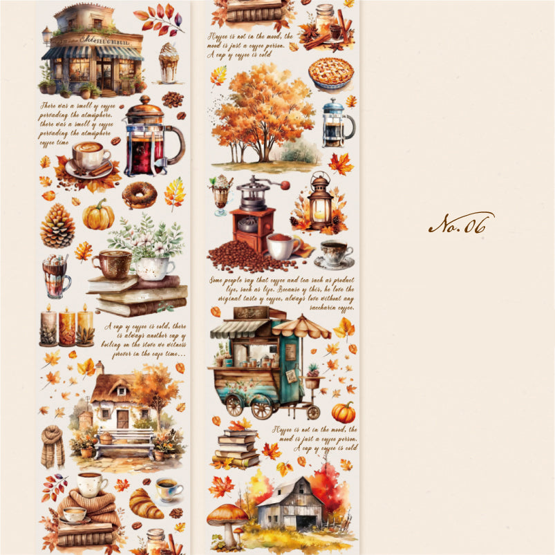 WASHI TAPE EN PET River of Years Series Vintage