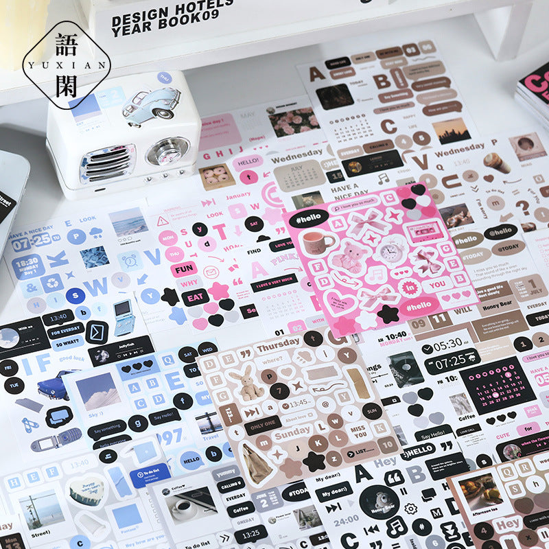 LIBRO STICKERS COLECCION COLORS