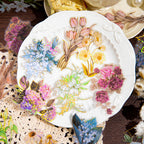 PET Plant Flowers Stickers