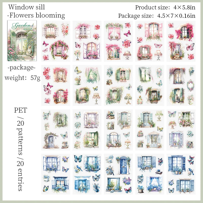 LIBRO STICKER PET COLECCION GARDEN SECRET