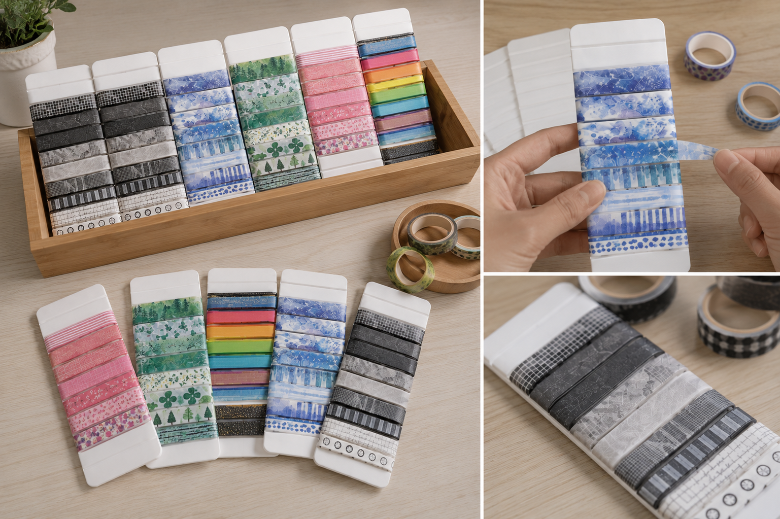 Placas organizadoras de washi tape