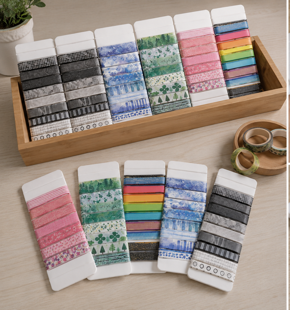 Placas organizadoras de washi tape