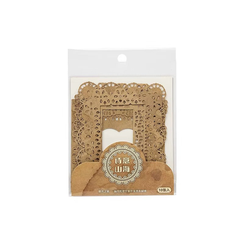Set de cartulinas decorativas CALADAS (10 piezas)