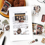 Plancha de stickers PET para recortar (Masking Tape)