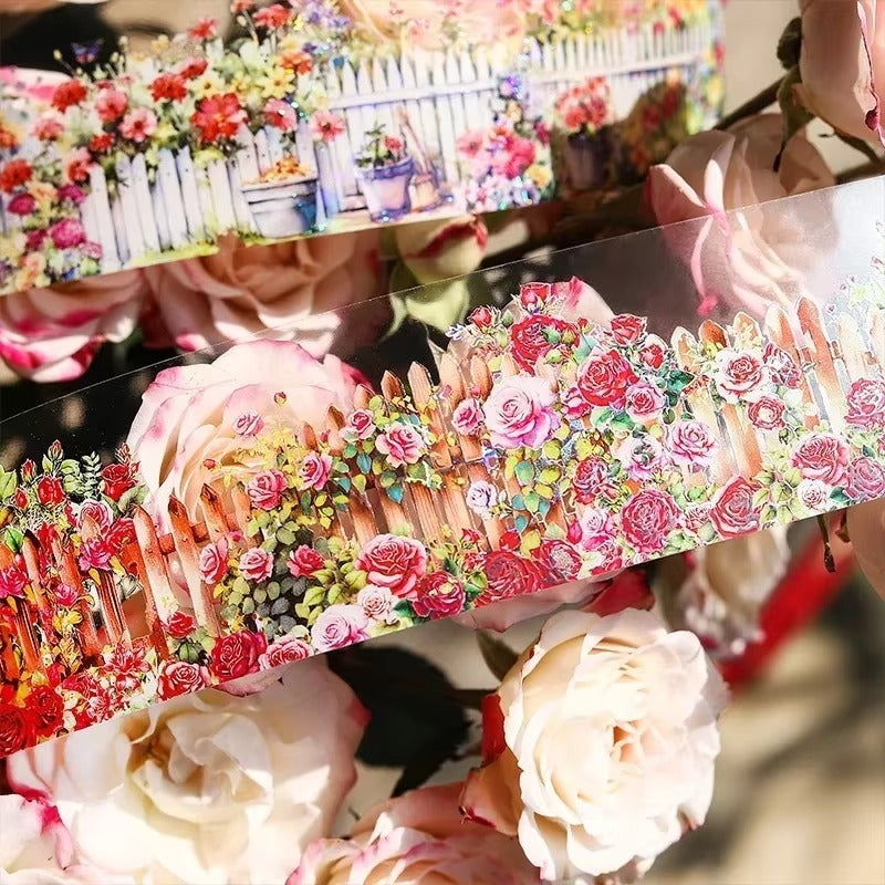 Washi tape PET Garden Fence (50 mm x 2 m)