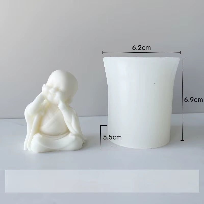 Molde de silicona buda - 29810