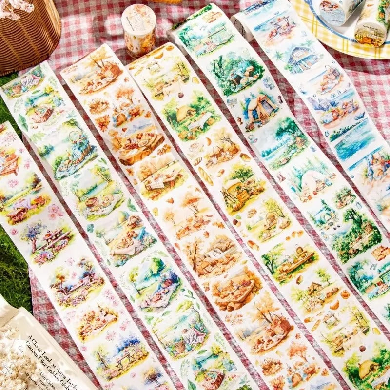 Washi tape colección Picnic (65 mm x 2 m)