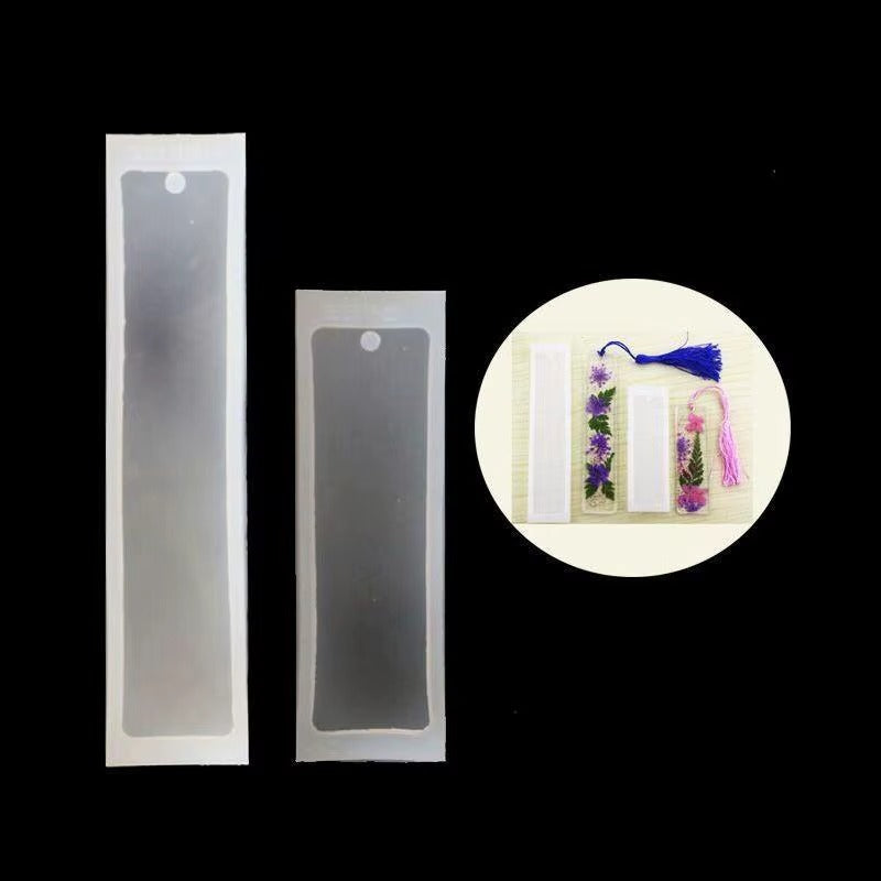 Set Molde Marca Paginas Silicona Resina