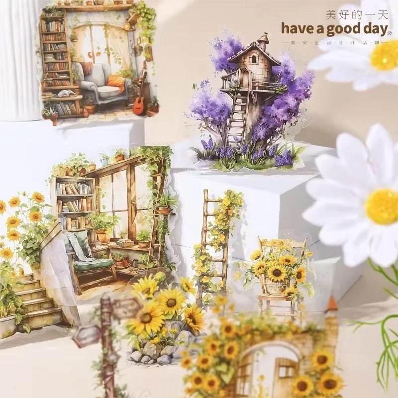 Stickers PET Corner of the Garden (30 piezas)