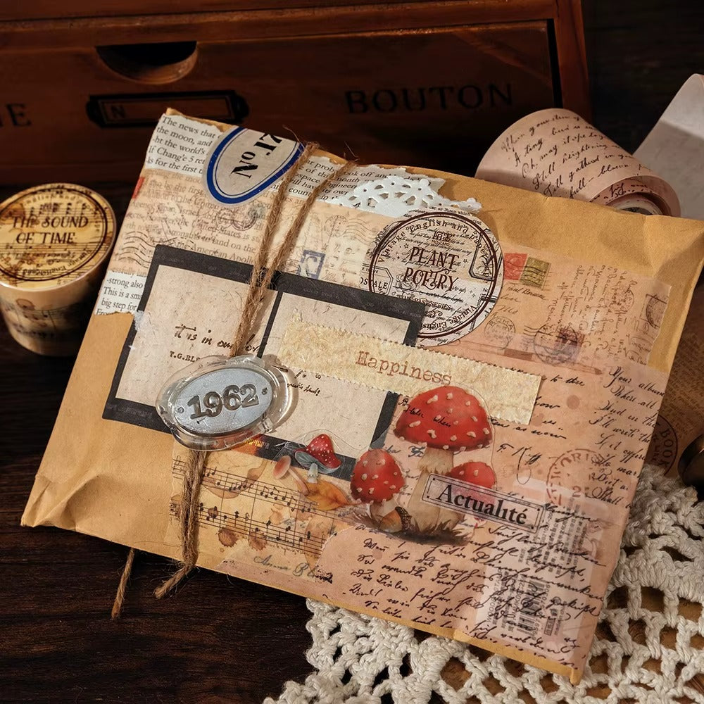 Washi Tape Vintage Times 2 metros (varios modelos)