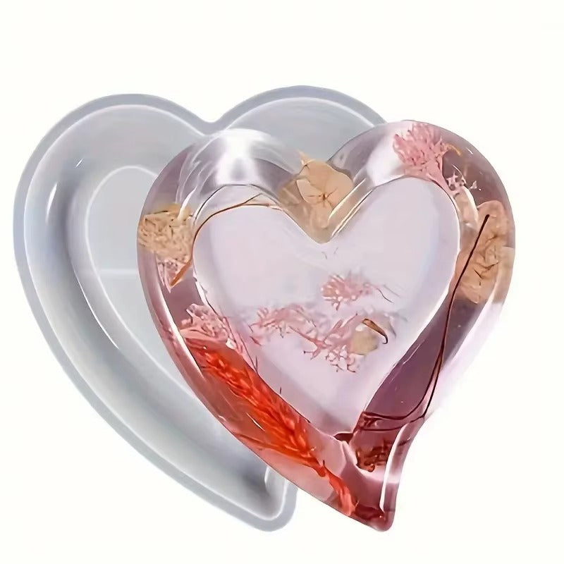 Molde de silicona Bandeja corazon - 29654