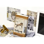 Kit de papeles y stickers Love and Freedom (15 piezas)