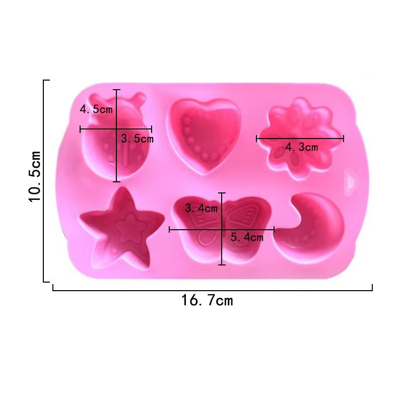 Molde de silicona varios - 29692