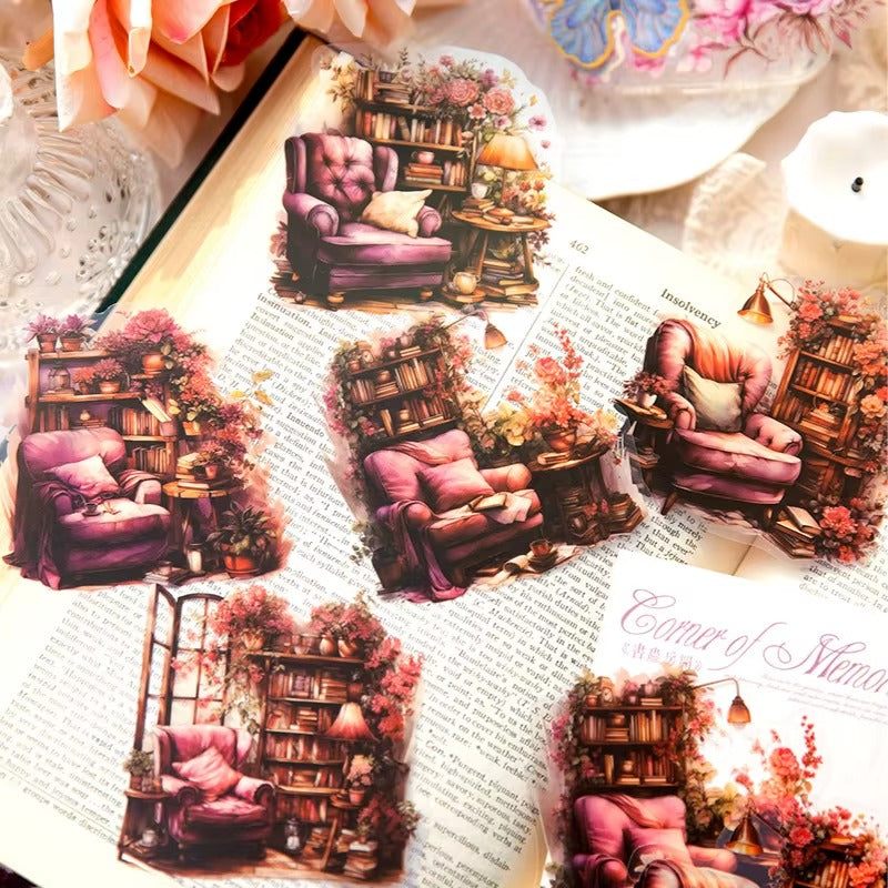 Stickers PET Corner of Memories (10 piezas)