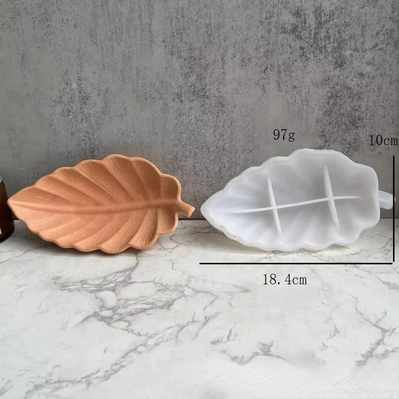 Molde de silicona bandeja hoja - 29719