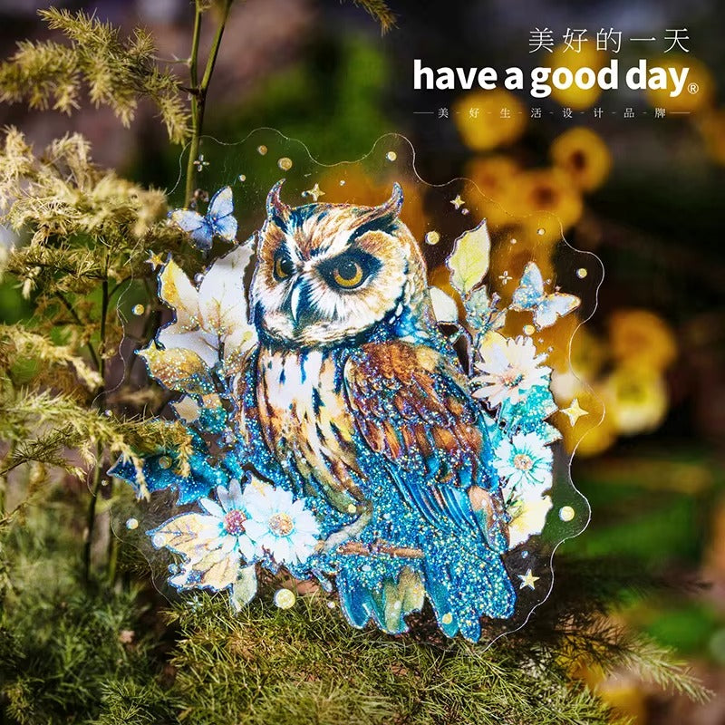 Stickers Starlight Forest PET 10 piezas (5 diseños x2)