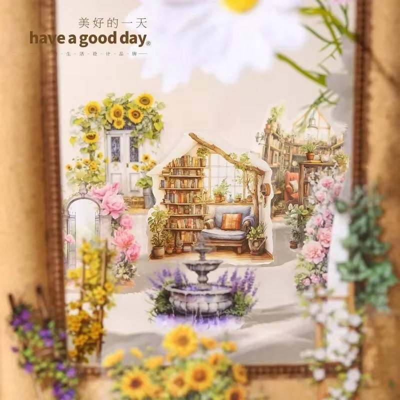 Stickers PET Corner of the Garden (30 piezas)