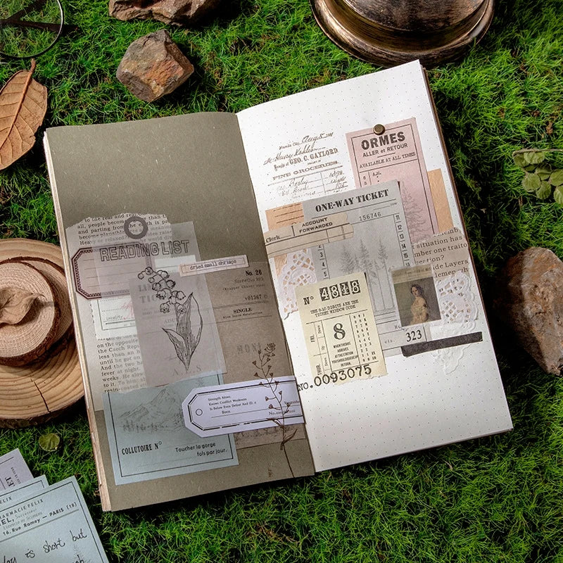 BLOCK HOJAS notas vintage "Mystery Adventure"