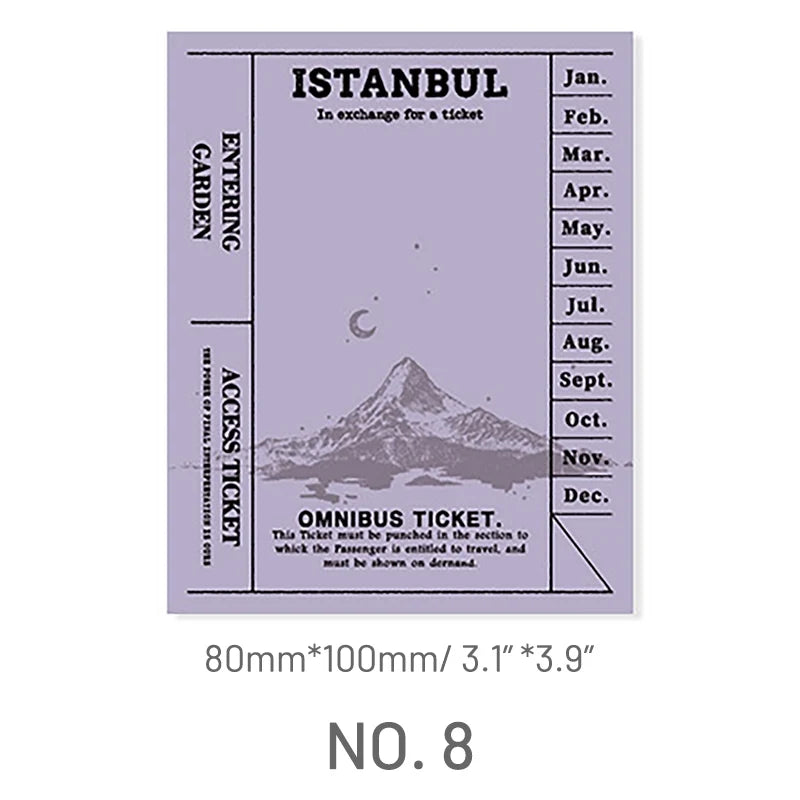 BLOCK HOJAS notas vintage "Mystery Adventure"