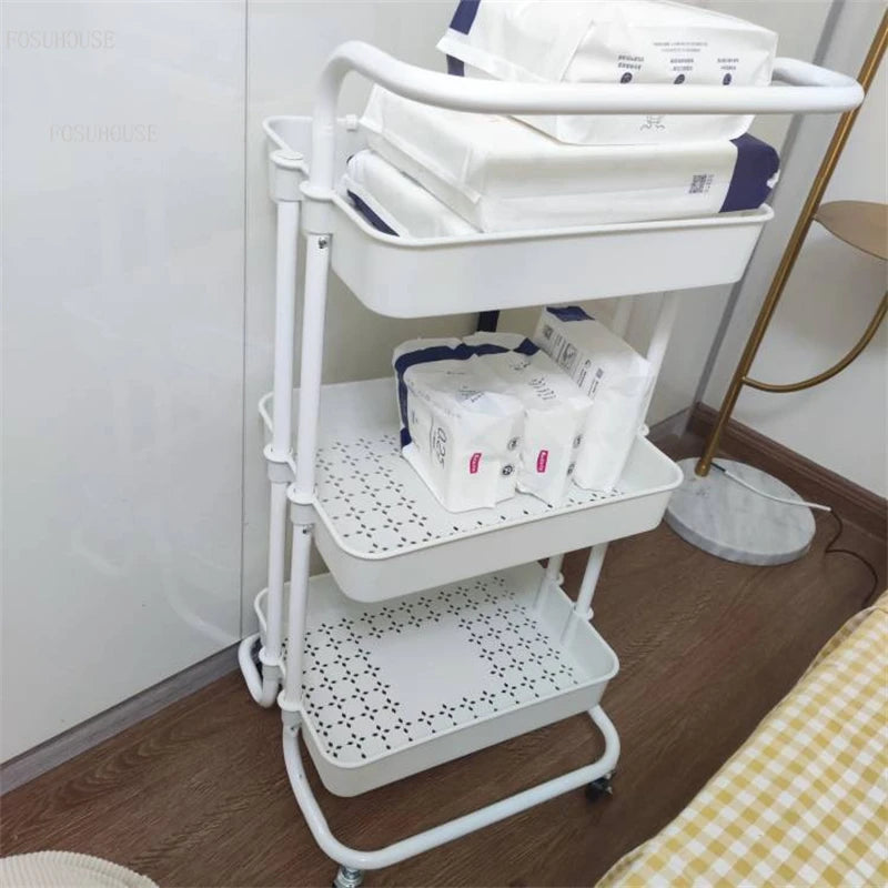 Carrito 3 niveles BLANCO