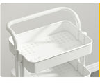 Carrito 3 niveles BLANCO