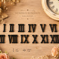 NUMEROS ROMANOS PARA RELOJES