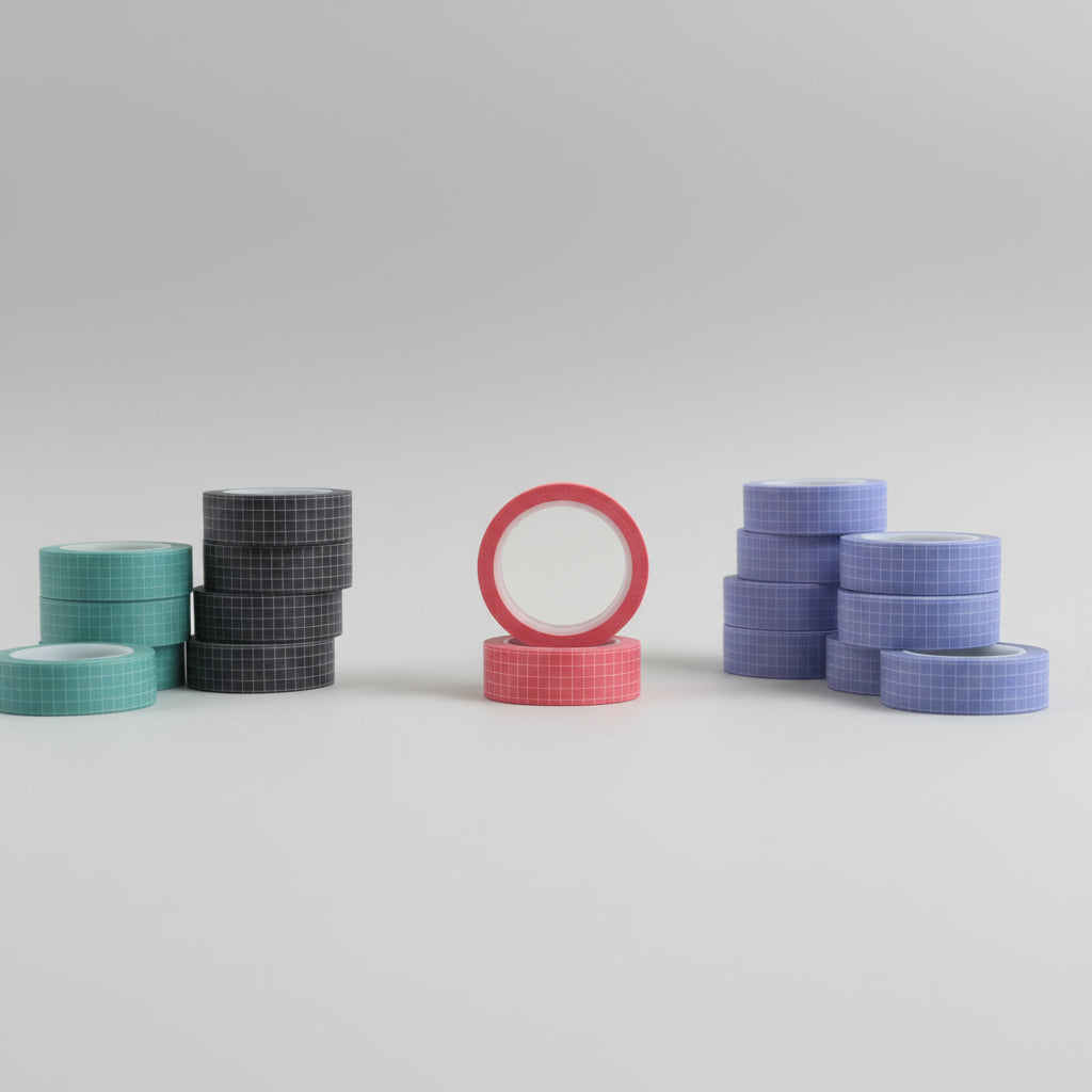 WASHI TAPE CUADRICULADA