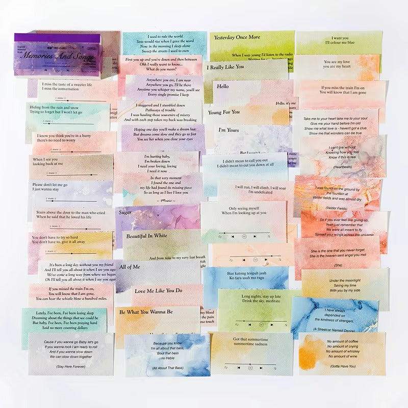 Libro de papeles decorativos Material Book (100 hojas)