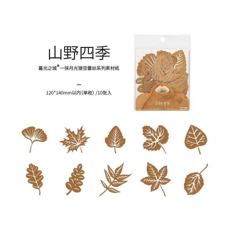 Set de cartulinas decorativas CALADAS (10 piezas)