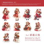 Stickers PET VIGOROUS GIRL (10 piezas)
