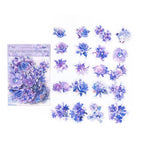 Stickers de flores PET (Flower Fantasy Atlas Series, 40 piezas)
