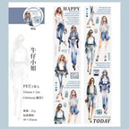 Washi tape PET Fashion Magazine (55 mm x 2 m)